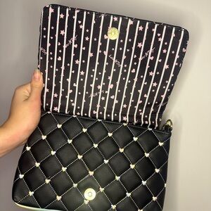 Black Quilted Women's Bag